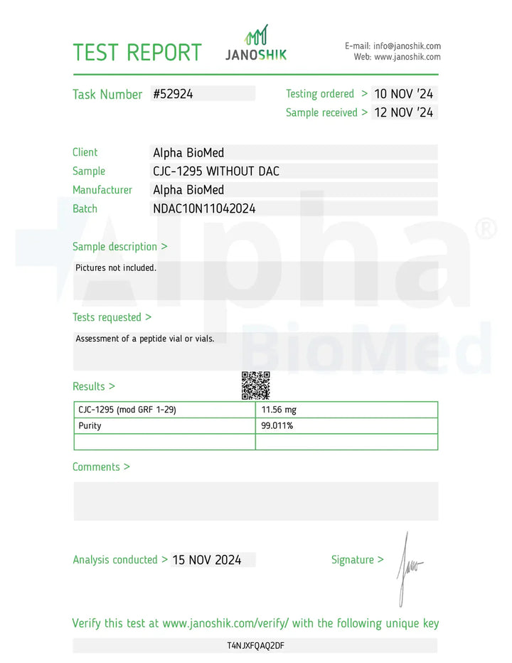 CJC-1295 - No DAC (10mg)